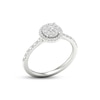 Thumbnail Image 1 of Diamond Promise Ring 1/4 ct tw Round-cut 10K White Gold