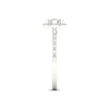 Thumbnail Image 3 of Multi-Diamond Halo Promise Ring 1/4 ct tw 10K White Gold