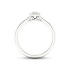 Diamond Promise Ring 1/20 ct tw Round-cut Sterling Silver