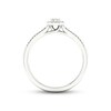 Thumbnail Image 3 of Diamond Promise Ring 1/20 ct tw Round-cut Sterling Silver