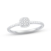 Thumbnail Image 0 of Diamond Promise Ring 1/20 ct tw Round-cut Sterling Silver