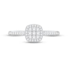 Thumbnail Image 2 of Diamond Promise Ring 1/4 ct tw Round-cut 10K White Gold