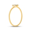 Thumbnail Image 2 of Baguette & Round-Cut Multi-Diamond Promise Ring 1/10 ct tw 10K Yellow Gold