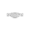 Thumbnail Image 2 of Hallmark Diamonds Promise Ring 1/4 ct tw Sterling Silver