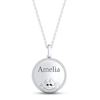 Thumbnail Image 1 of Disney Treasures Alice in Wonderland &quot;Cheshire Cat&quot; Diamond Necklace 1/10 ct tw 10K White Gold 17&quot;