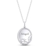 Thumbnail Image 0 of Disney Treasures Alice in Wonderland "Cheshire Cat" Diamond Necklace 1/15 ct tw Sterling Silver 17"