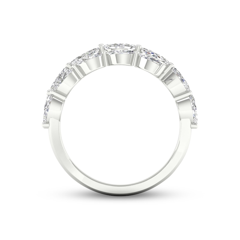 Diamond Ring 2 ct tw Marquise-cut 14K White Gold