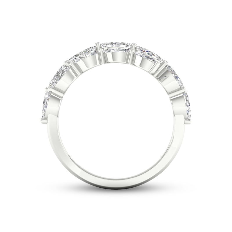 Main Image 4 of Diamond Ring 2 ct tw Marquise-cut 14K White Gold