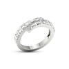 Lab-Created Diamonds by KAY Baguette-Cut Wrap Ring 1/2 ct tw 14K White Gold