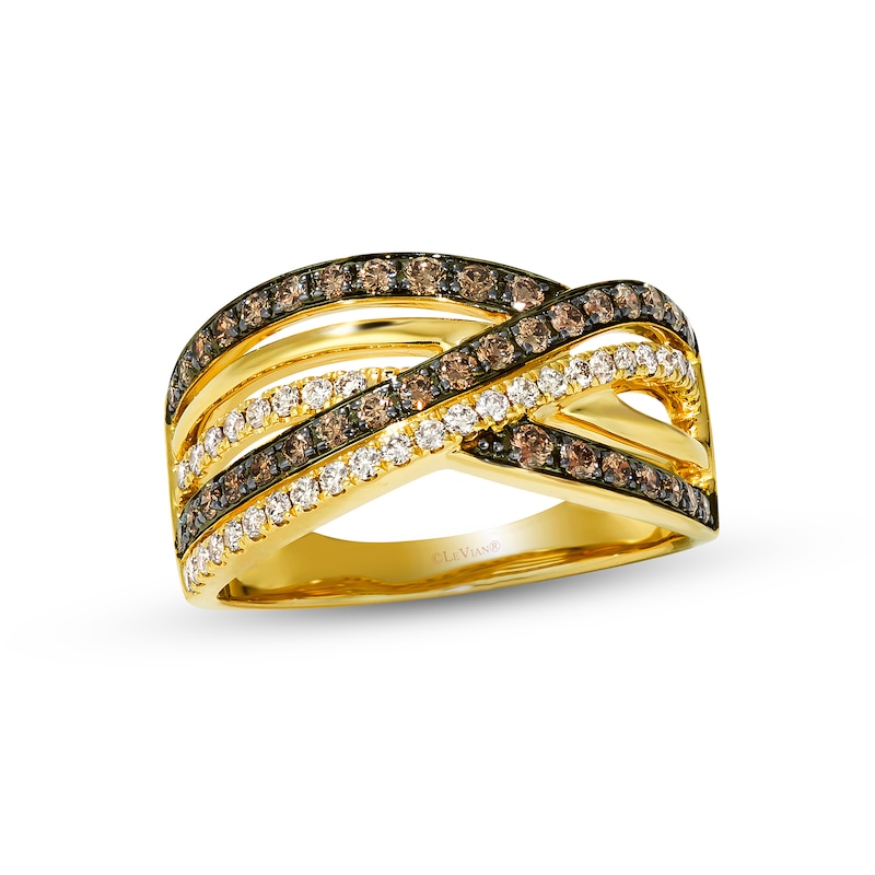 Main Image 1 of Le Vian Diamond Ring 5/8 ct tw 14K Honey Gold