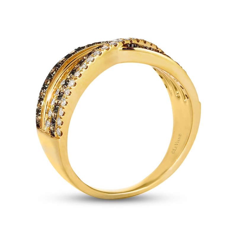 Main Image 2 of Le Vian Diamond Ring 5/8 ct tw 14K Honey Gold