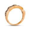 Thumbnail Image 2 of Le Vian Chocolate Waterfall Diamond Ring 7/8 ct tw 14K Strawberry Gold
