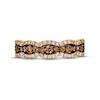 Thumbnail Image 4 of Le Vian Chocolate Waterfall Diamond Ring 7/8 ct tw 14K Strawberry Gold