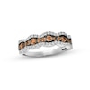 Thumbnail Image 1 of Le Vian Chocolate Waterfall Diamond Ring 7/8 ct tw 14K Vanilla Gold