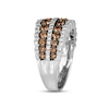 Le Vian Chocolate Waterfall Diamond Ring 1-5/8 ct tw 14K Vanilla Gold
