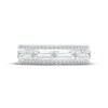 Thumbnail Image 2 of Diamond Stack Ring 1/4 ct tw Round-cut 10K White Gold