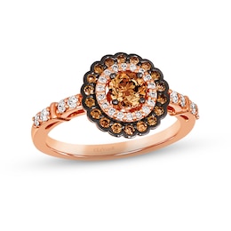 Le Vian Diamond Ring 3/4 ct tw 14K Strawberry Gold
