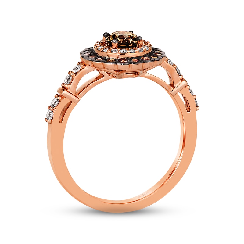 Main Image 2 of Le Vian Diamond Ring 3/4 ct tw 14K Strawberry Gold