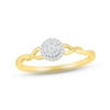 Thumbnail Image 1 of Multi-Diamond Promise Ring 1/15 ct tw 10K Yellow Gold