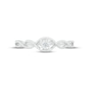 Thumbnail Image 2 of Diamond Twist Promise Ring 1/20 ct tw 10K White Gold