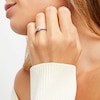 Thumbnail Image 3 of Diamond Accent Split Shank Promise Ring Sterling Silver