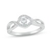 Thumbnail Image 1 of Diamond Twist Promise Ring 1/15 ct tw Sterling Silver
