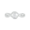 Thumbnail Image 2 of Diamond Twist Promise Ring 1/15 ct tw Sterling Silver