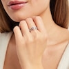 Thumbnail Image 3 of Diamond Twist Promise Ring 1/15 ct tw Sterling Silver