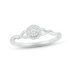 Thumbnail Image 1 of Multi-Diamond Promise Ring 1/15 ct tw 10K White Gold