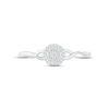 Thumbnail Image 2 of Multi-Diamond Promise Ring 1/15 ct tw 10K White Gold