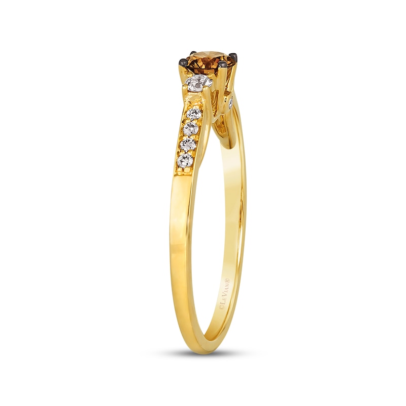 Main Image 3 of Le Vian Diamond Ring 1/2 ct tw 14K Honey Gold