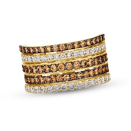 Le Vian Diamond Ring 1-5/8 ct tw 14K Honey Gold