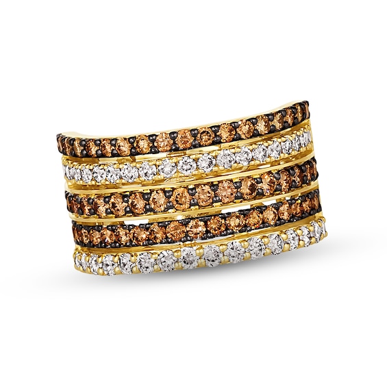Le Vian Diamond Ring 1-5/8 ct tw 14K Honey Gold