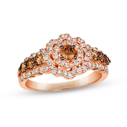 Le Vian Diamond Ring 1 ct tw 14K Strawberry Gold