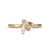 Thumbnail Image 2 of Diamond Bee Ring 10K Yellow Gold