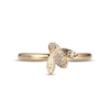 Thumbnail Image 3 of Diamond Bee Ring 10K Yellow Gold
