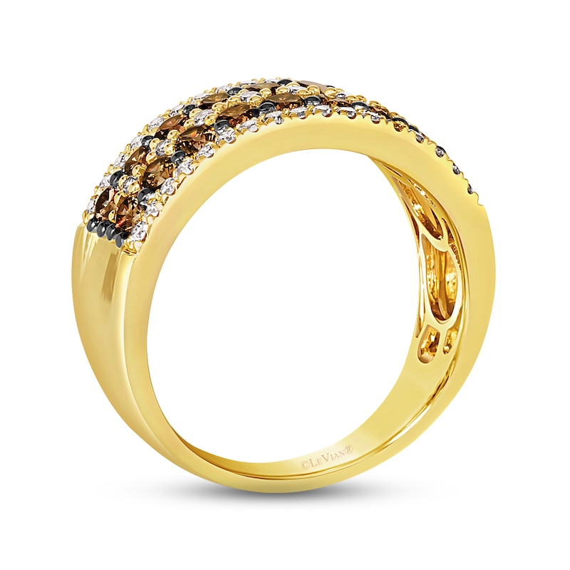 Main Image 2 of Le Vian Diamond Ring 1-1/3 ct tw 14K Honey Gold