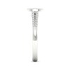 Thumbnail Image 3 of Multi-Diamond Marquise Promise Ring 1/6 ct tw Sterling Silver