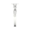 Thumbnail Image 3 of Multi-Diamond Marquise Twist Promise Ring 1/6 ct tw Sterling Silver