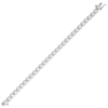 Thumbnail Image 2 of KAY Lab-Grown Diamonds Line Bracelet 10 ct tw 14K White Gold 7&quot;