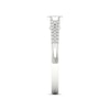 Thumbnail Image 3 of Multi-Diamond Oval Promise Ring 1/6 ct tw Sterling Silver