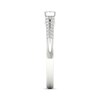 Thumbnail Image 3 of Multi-Diamond Cushion Promise Ring 1/6 ct tw Sterling Silver