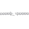 Thumbnail Image 3 of KAY Lab-Grown Diamonds Line Bracelet 12 ct tw 14K White Gold 7&quot;