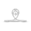 Love Entwined Diamond Ring 1/3 ct tw Round-cut 10K White Gold