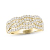 Thumbnail Image 0 of THE LEO Diamond Anniversary Band 3/4 ct tw Round-cut 14K Yellow Gold