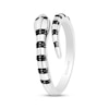 Thumbnail Image 1 of Disney Treasures The Nightmare Before Christmas Black Diamond Snake Ring 1/6 ct tw Sterling Silver