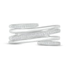 Thumbnail Image 1 of Diamond Ring 1/8 ct tw Round-cut Sterling Silver