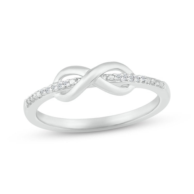 Diamond Infinity Ring Sterling Silver | Kay