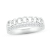 Thumbnail Image 0 of Diamond Stack Ring 1/6 ct tw Round-cut Sterling Silver