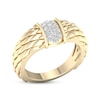 Thumbnail Image 2 of Diamond Scale Ring 1/5 ct tw Round-cut 10K Yellow Gold